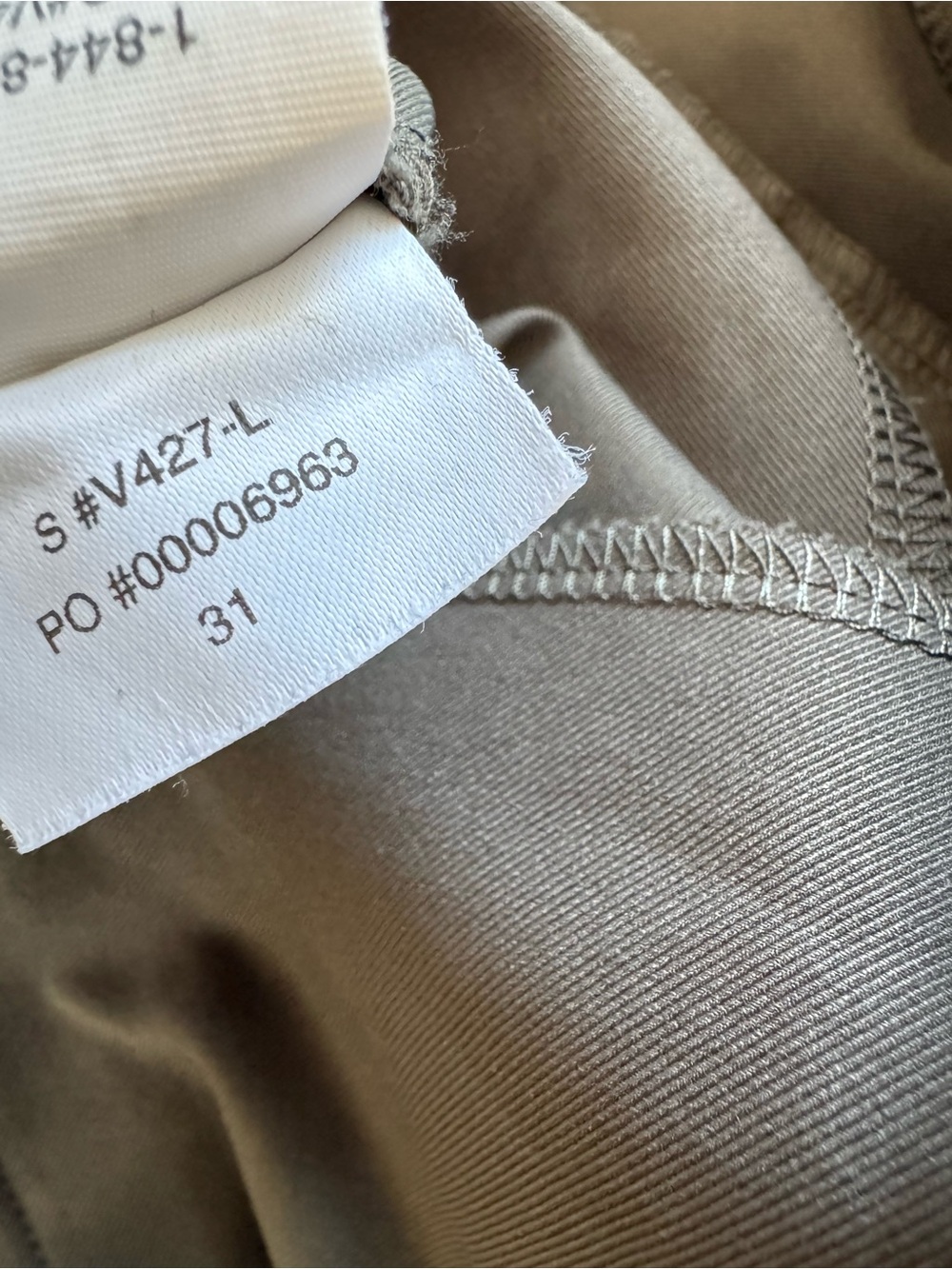 Vuori Meta Pant Athletic Slim Fit 32” Dark Oregano Green Stretch Performance - Picture 11 of 11